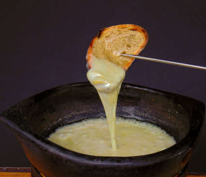 FONDUE CON QUESO DE BÚFALA